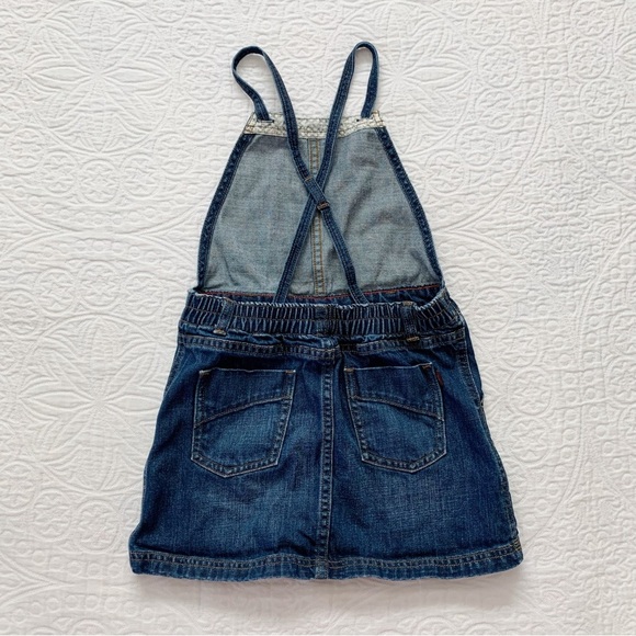 Tea Collection Backless Denim Jumper Skirtall - Picture 2 of 3